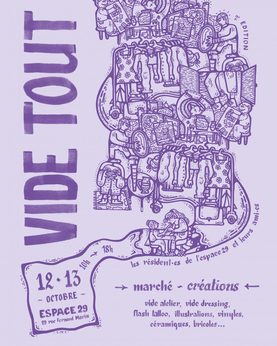 Vide Tout • Vide atelier, vide dressing, march ...