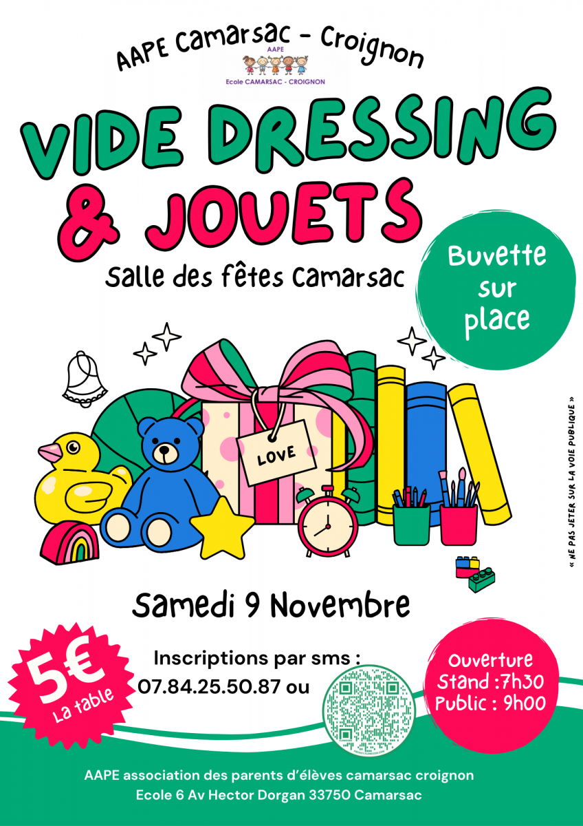 Vide dressing enfant et jouet