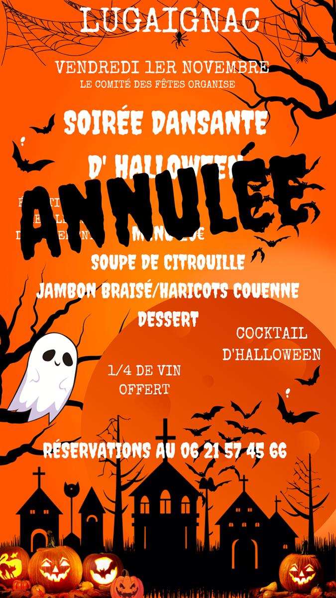 Soirée danasante d'Halloween