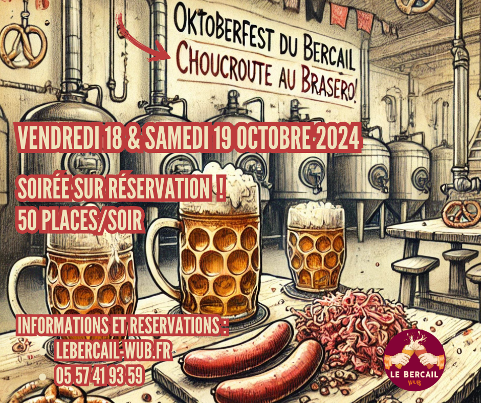 Octoberfest du Bercail Choucroute au Brasero