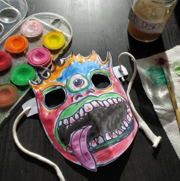 Atelier créatif : masques d'Halloween