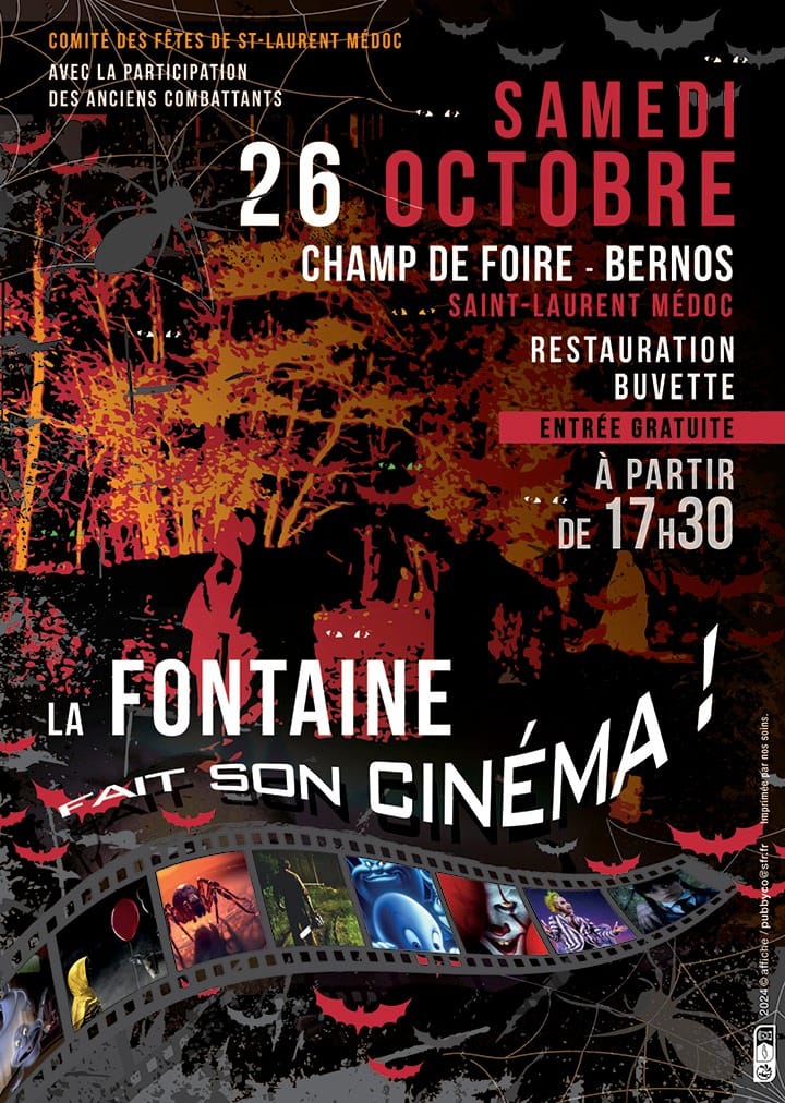 La Fontaine fait son cinéma pour Halloween