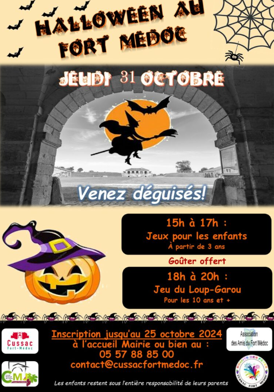 Halloween au Fort-Médoc