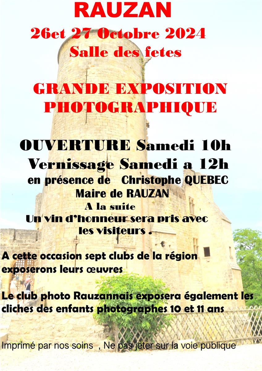 Grande exposition photographique