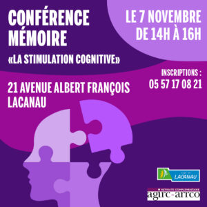 Conférence : Stimulez votre mémoire