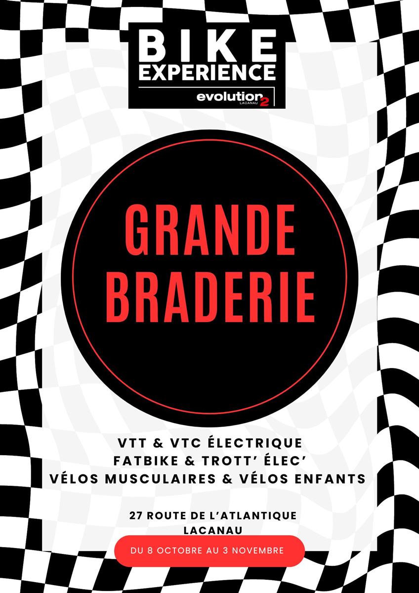 Grande braderie de Bike Experience Evolution 2