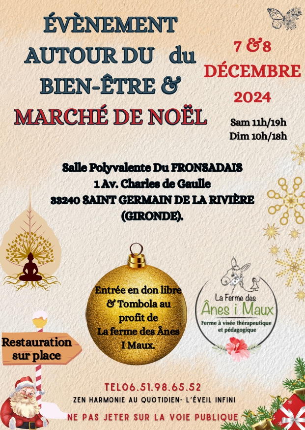 Evenement autour du bien-être et marché de Noël