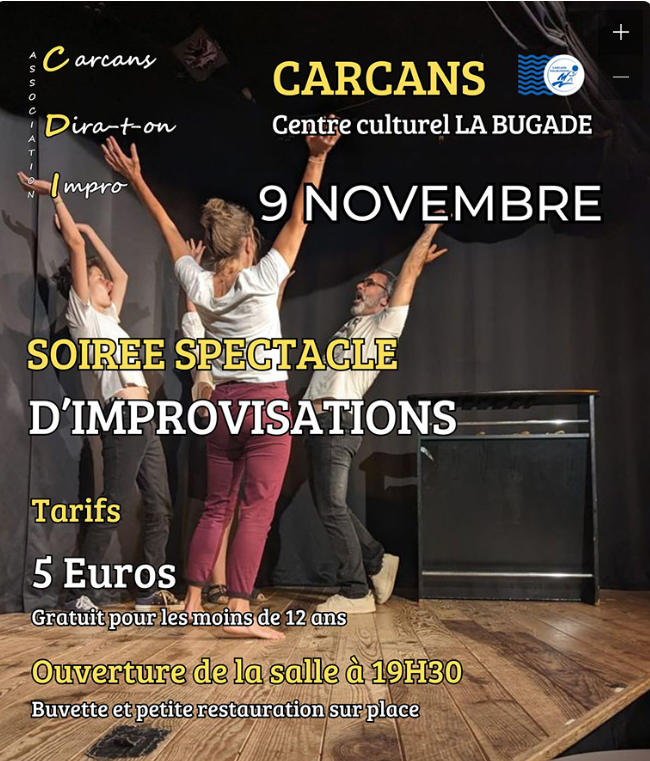 Soirée théâtre d'improvisation