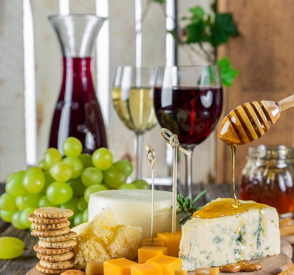 Marché gourmand au château La Botte