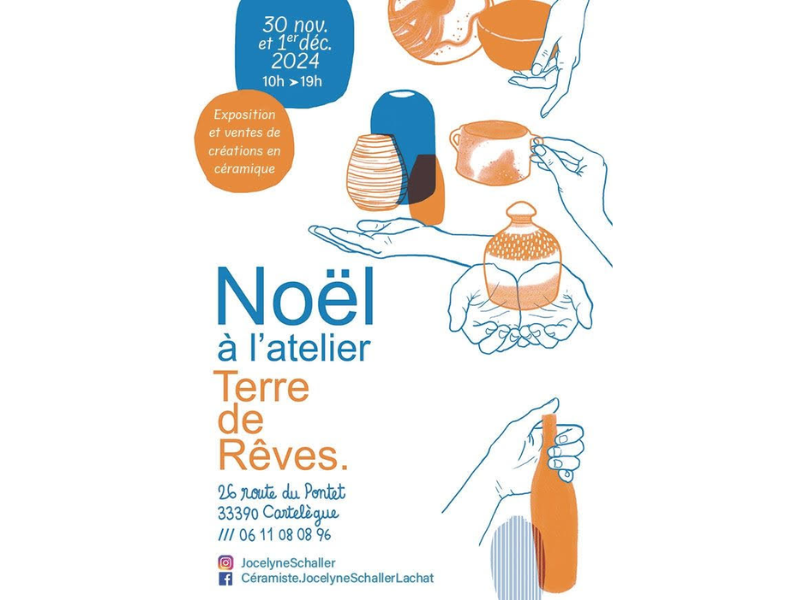 "Noël à l'atelier Terre de Rêves"