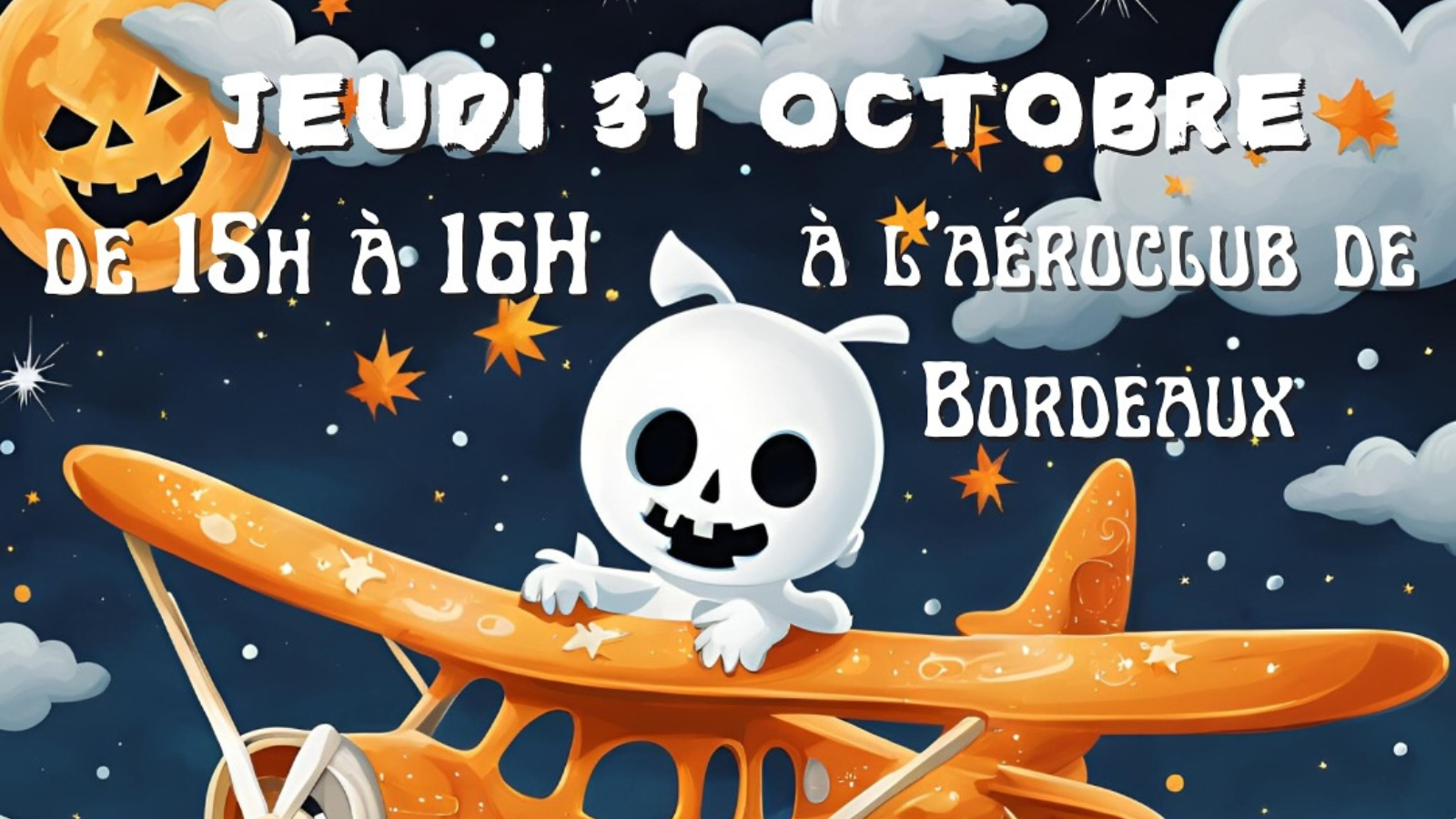 Halloween à l'Aeroclub de Bordeaux