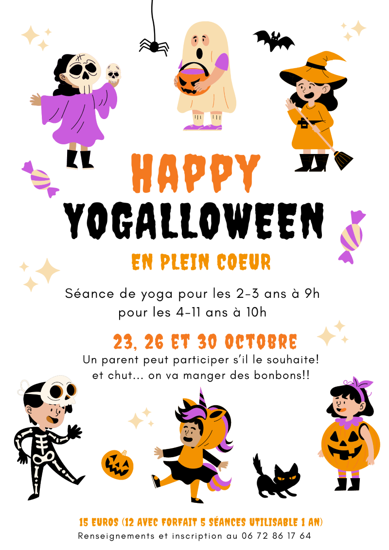 En plein Coeur : Happy Yogalloween