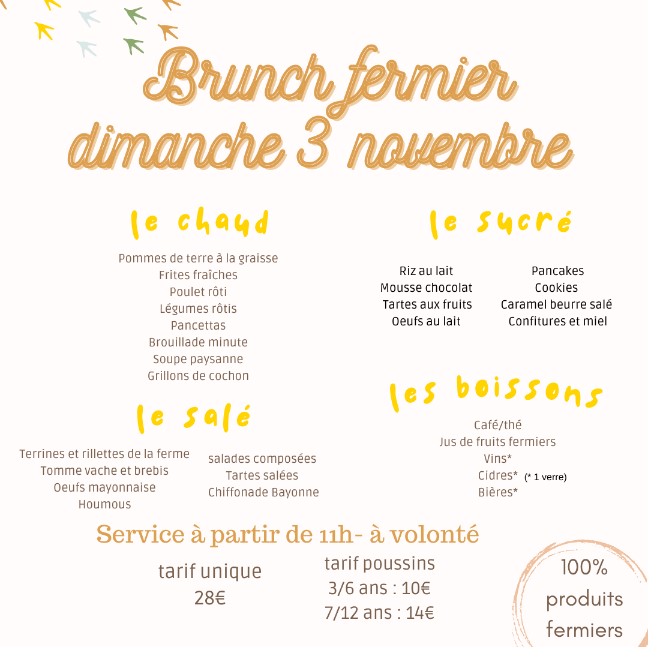 Brunch fermier