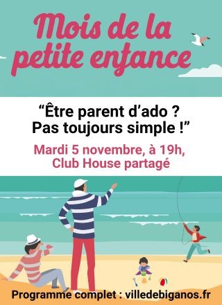 Mois de la petite enfance : Être parent d'ado  ...