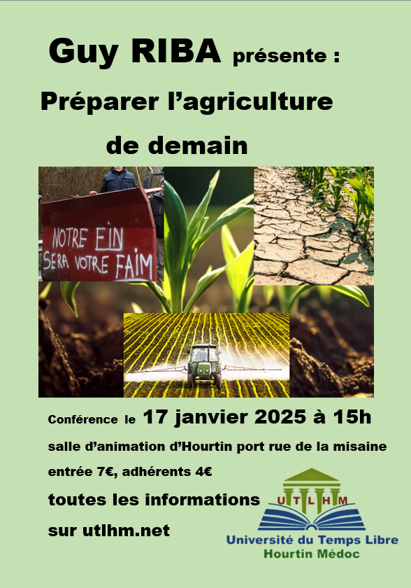 Conférence : « Préparer l’agriculture de demai ...