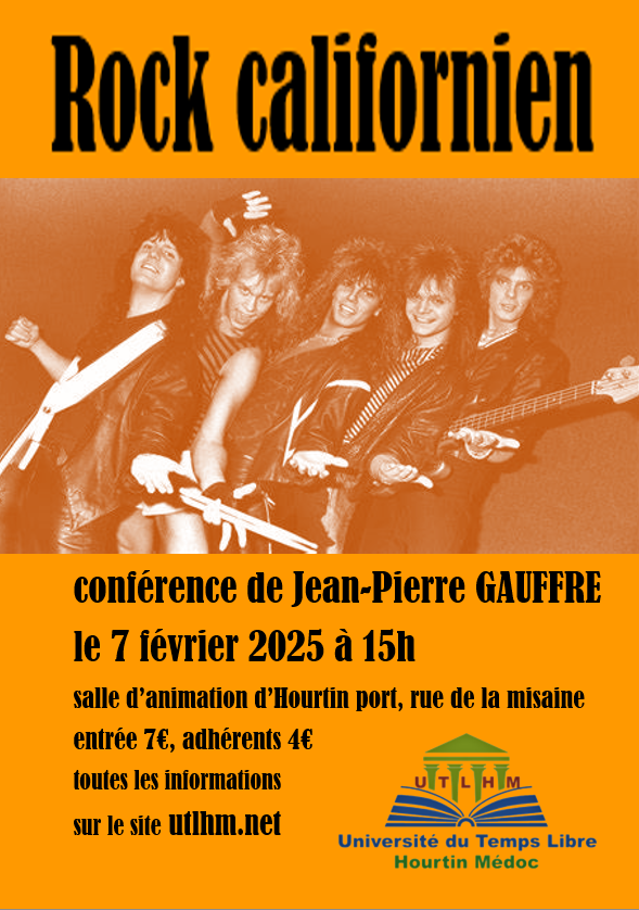 Conférence : "Le Rock californien" - Conférenc ...