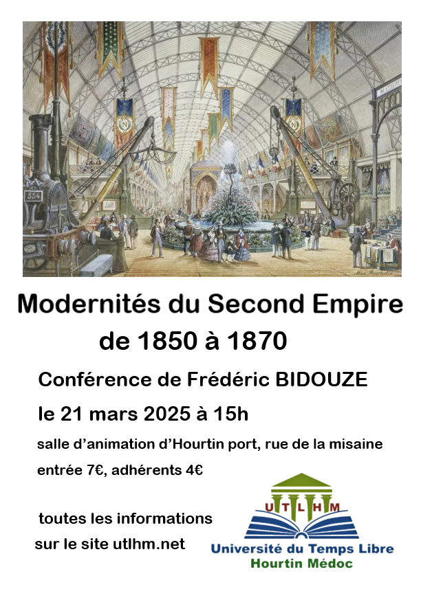 Conférence : Modernités du second empire de 18 ...