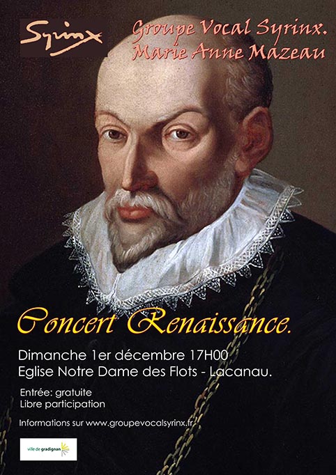 Concert de chants "Renaissance" : Groupe Vocal ...