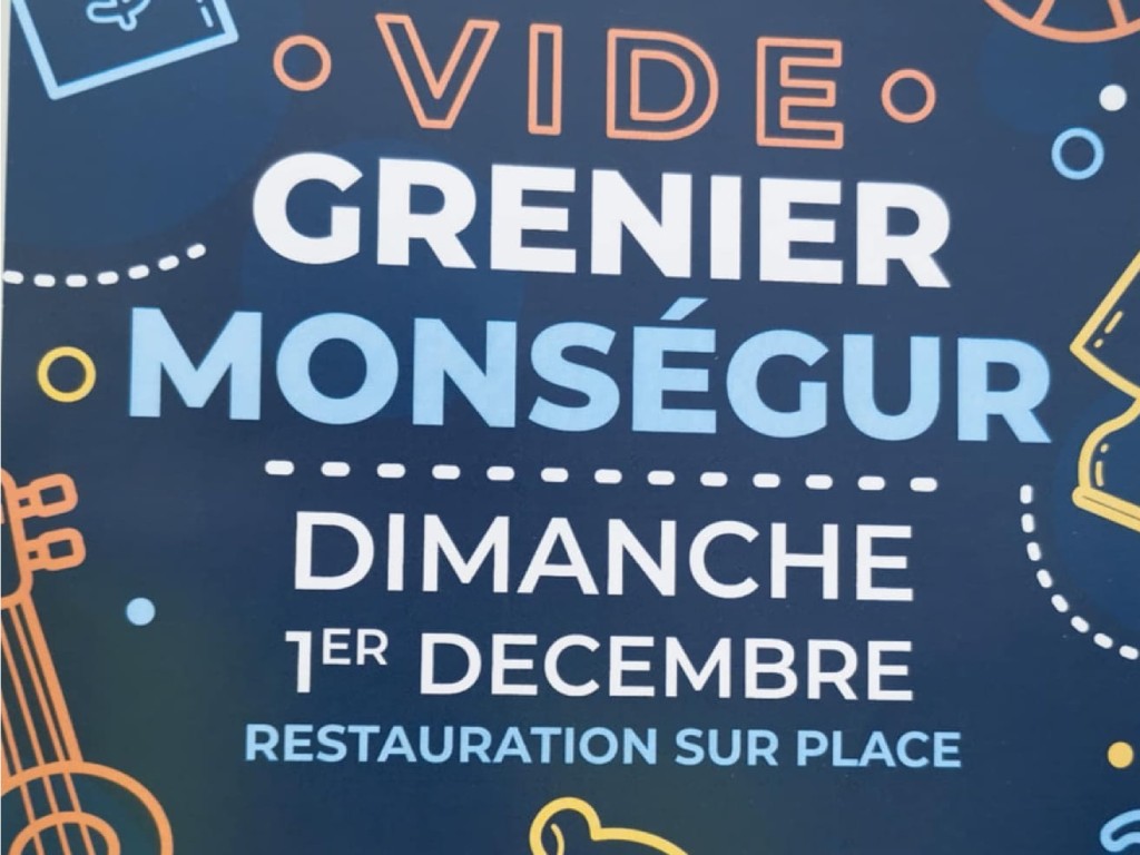 Vide grenier Monségur