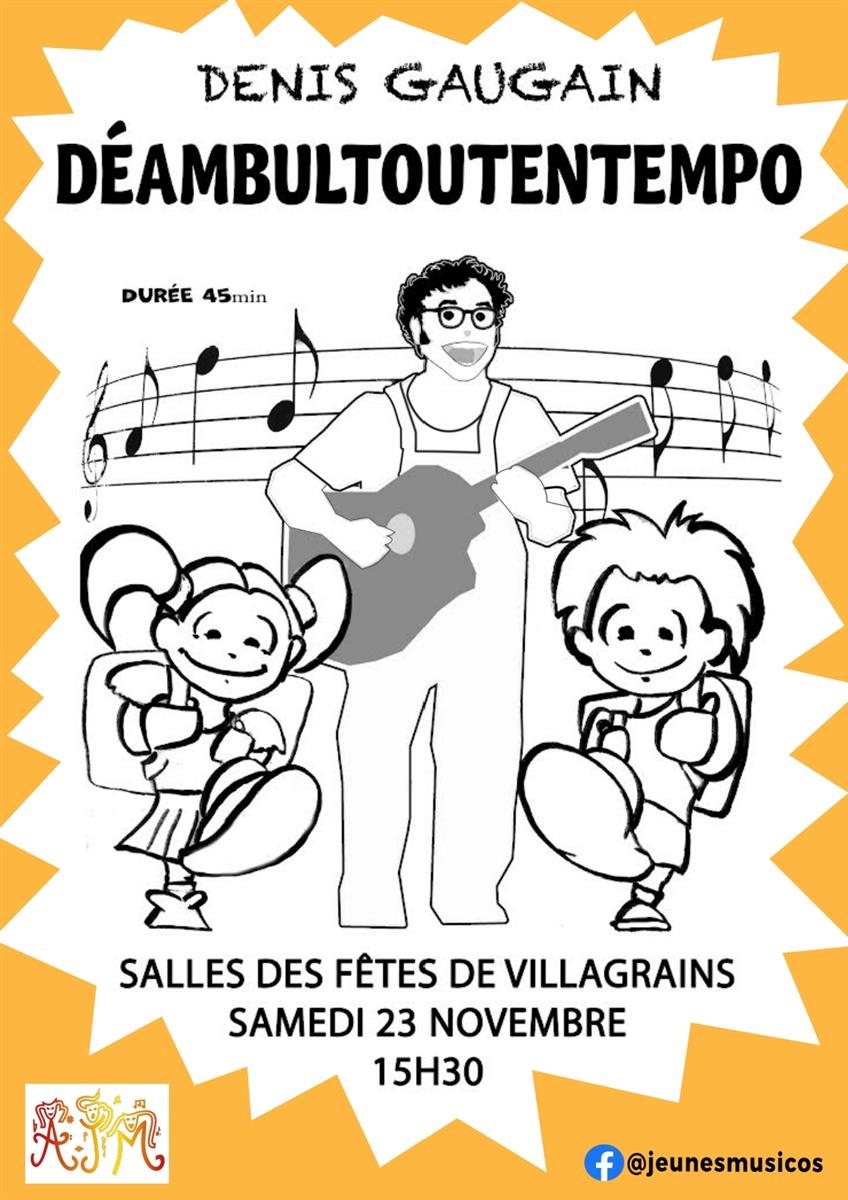 Spectacle pour enfants "DEAMBULETOUTENTEMPO"