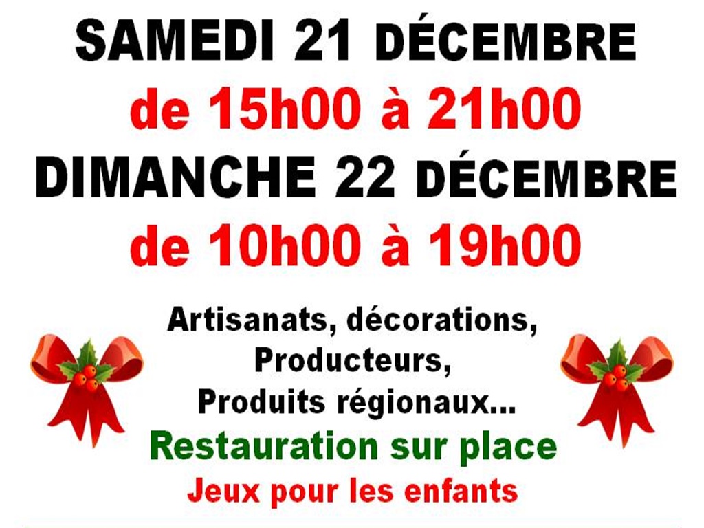 Marché de Noël de Blasimon