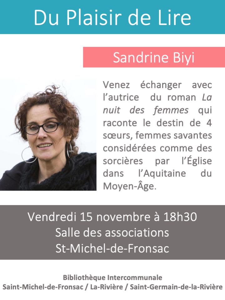 Rencontre avec Sandrine Biyi