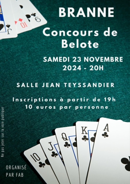 Concours de Belote