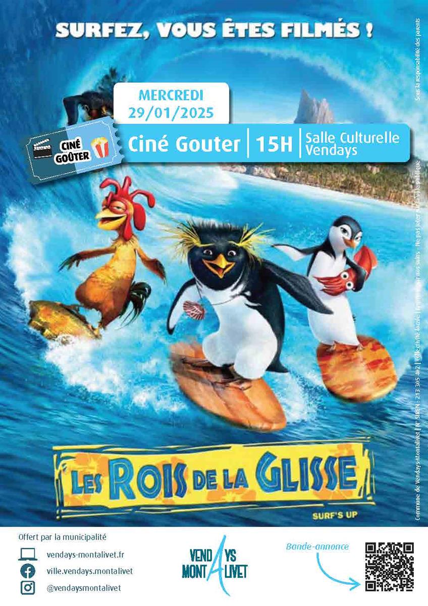 Ciné goûter Les rois de la glisse