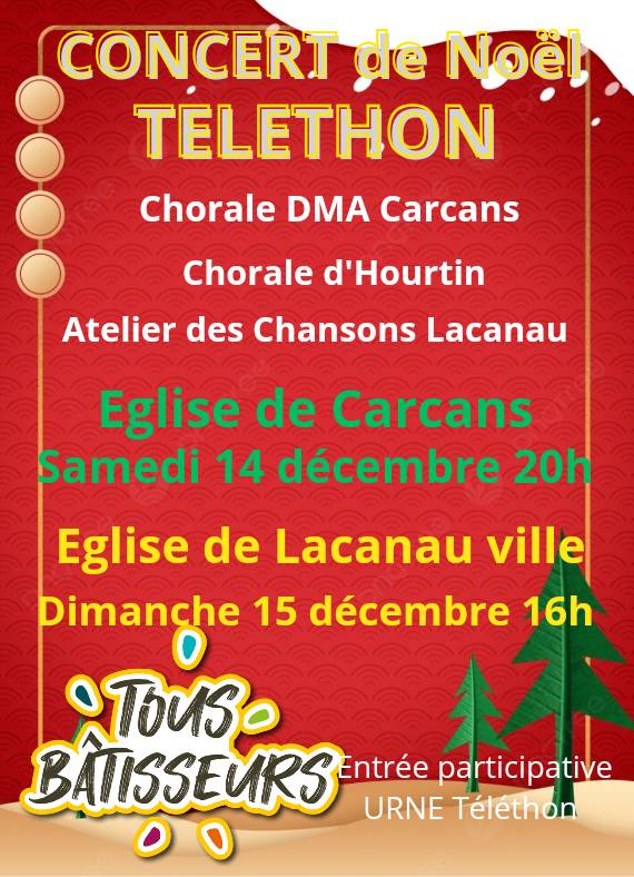 Téléthon : Concert de noël