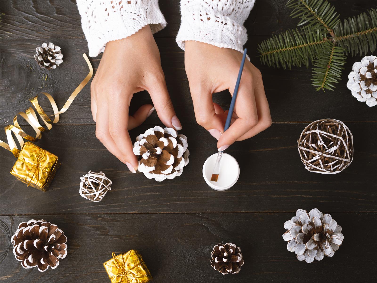 Atelier création de décorations de Noël