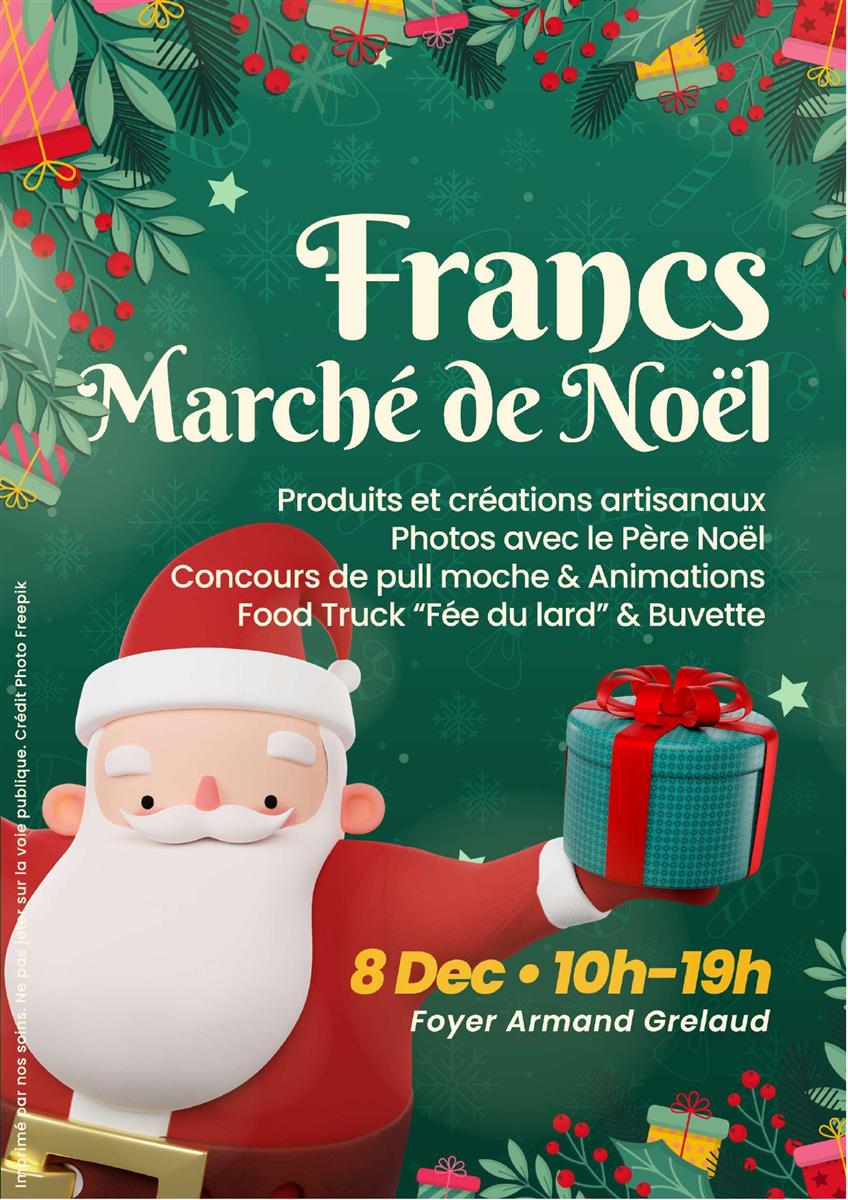 Marché de Noël à Francs