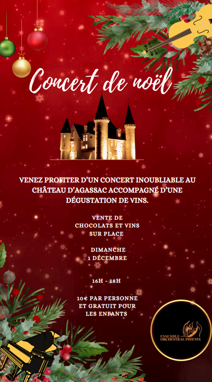 Concert de Noël au Château d'Agassac