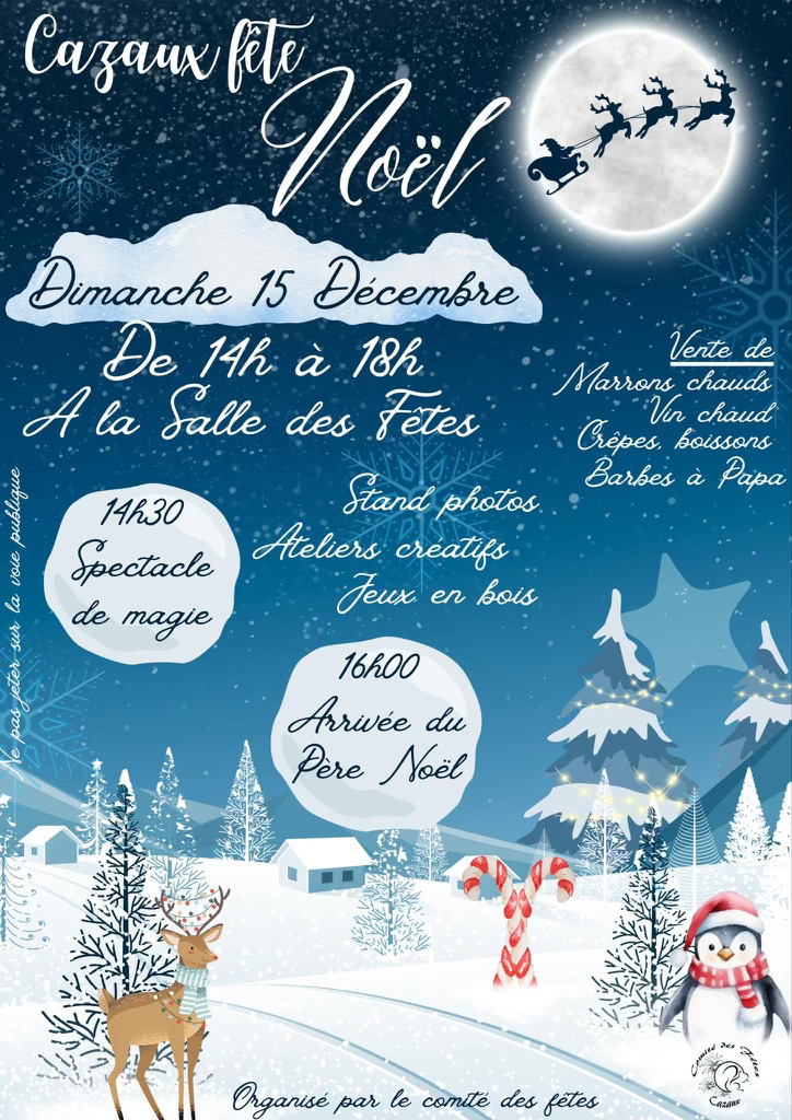 Cazaux Fête Noël