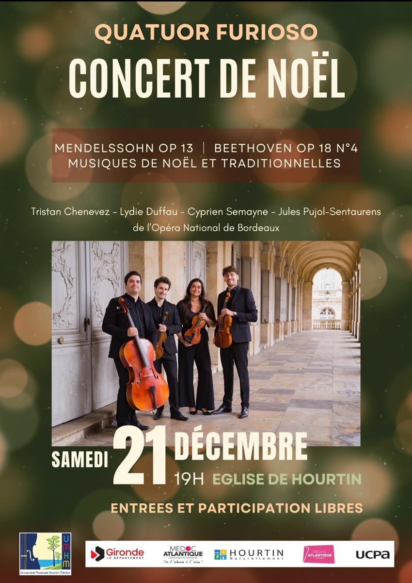 Quatuor Furioso - Concert de Noël