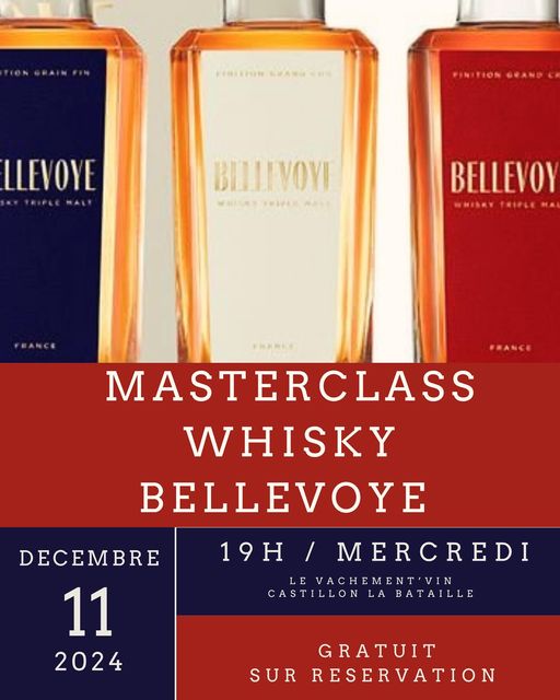 Master class whisky Bellevoye