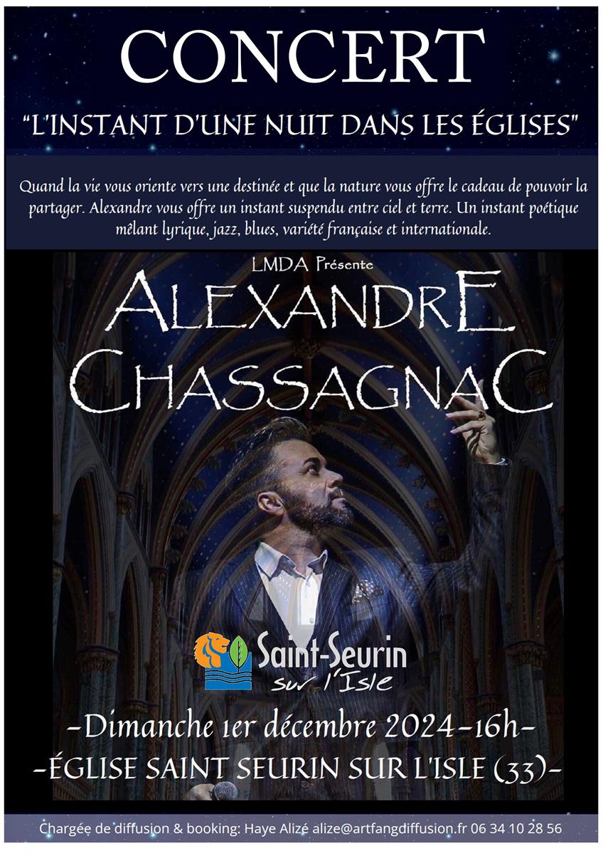 CONCERT ALEXANDRE CHASSAGNAC