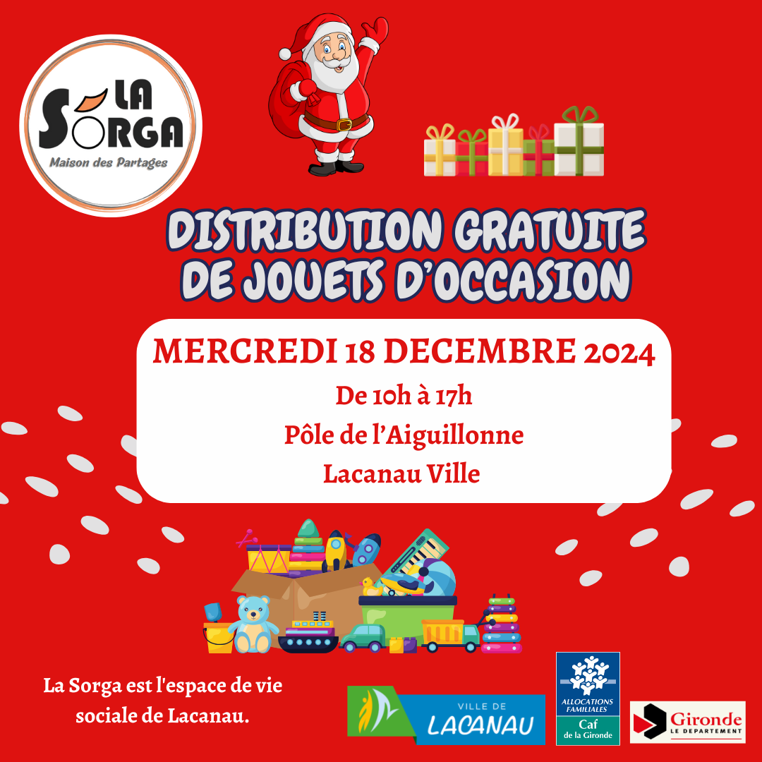 Distribution gratuite de jouets d'occasion par ...