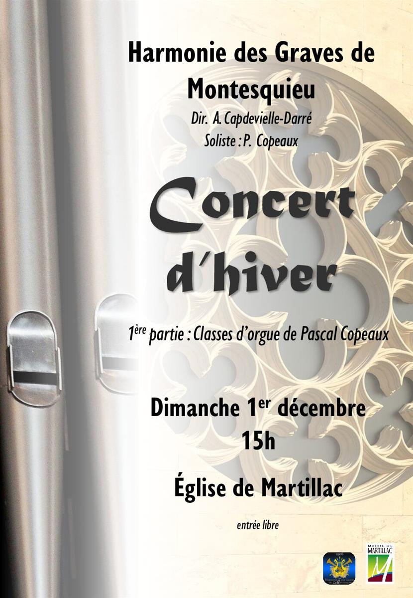 Concert d’Hiver de l'Harmonie des Graves de Mo ...