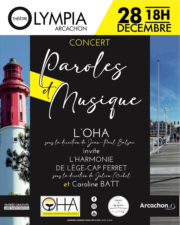 Concert Paroles et Musiques de l'Orchestre d'H ...