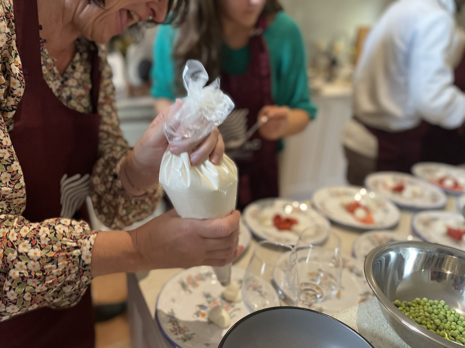 Cours de cuisine et dîner à la table des vignerons