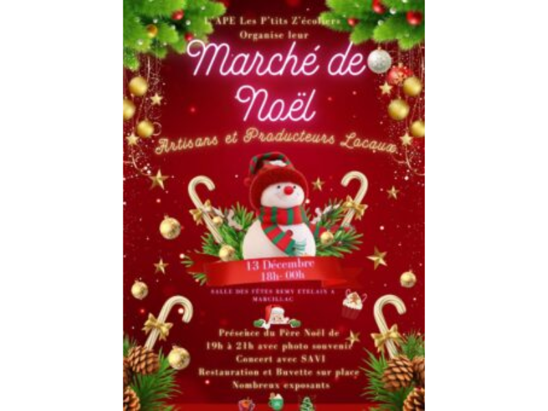 Marché de Noël à Marcillac