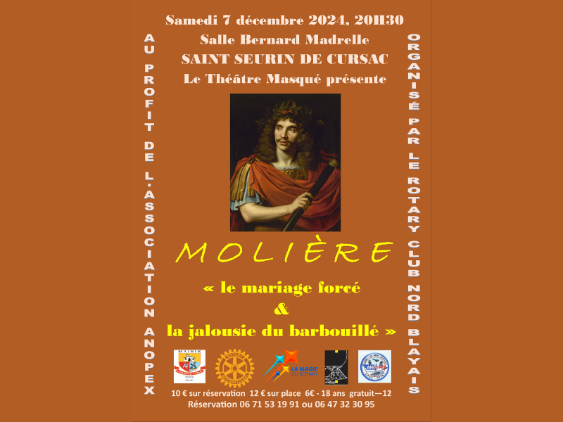 Soirée Molière, représentation théâtrale