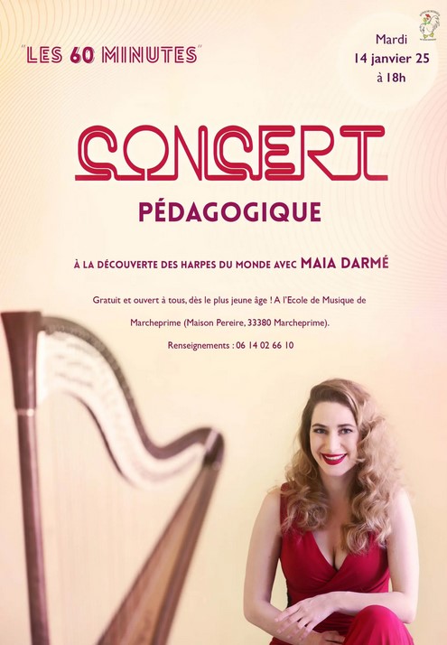 Concert pédagogique : à la découverte des harp ...