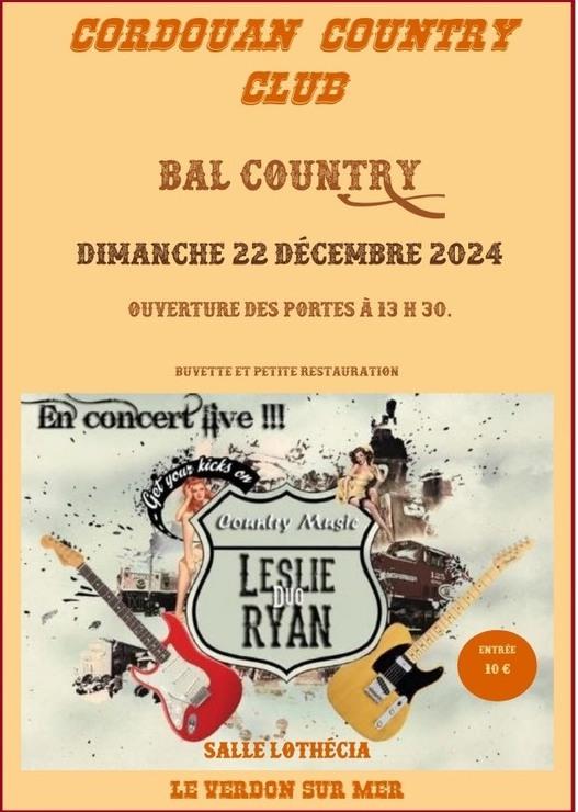 Bal country organisé par le Cordouan country club