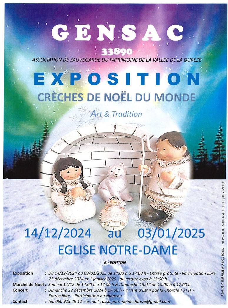 Exposition crèches de Noël du monde