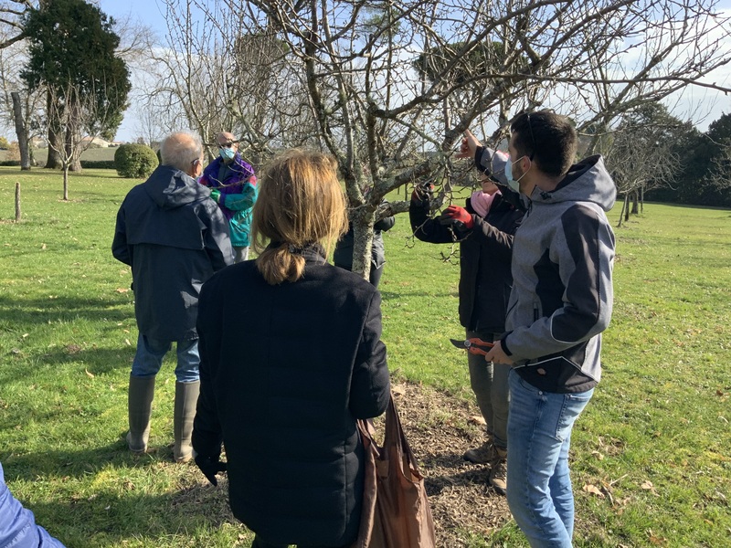 Malagar Autrement - Atelier taille du jardin