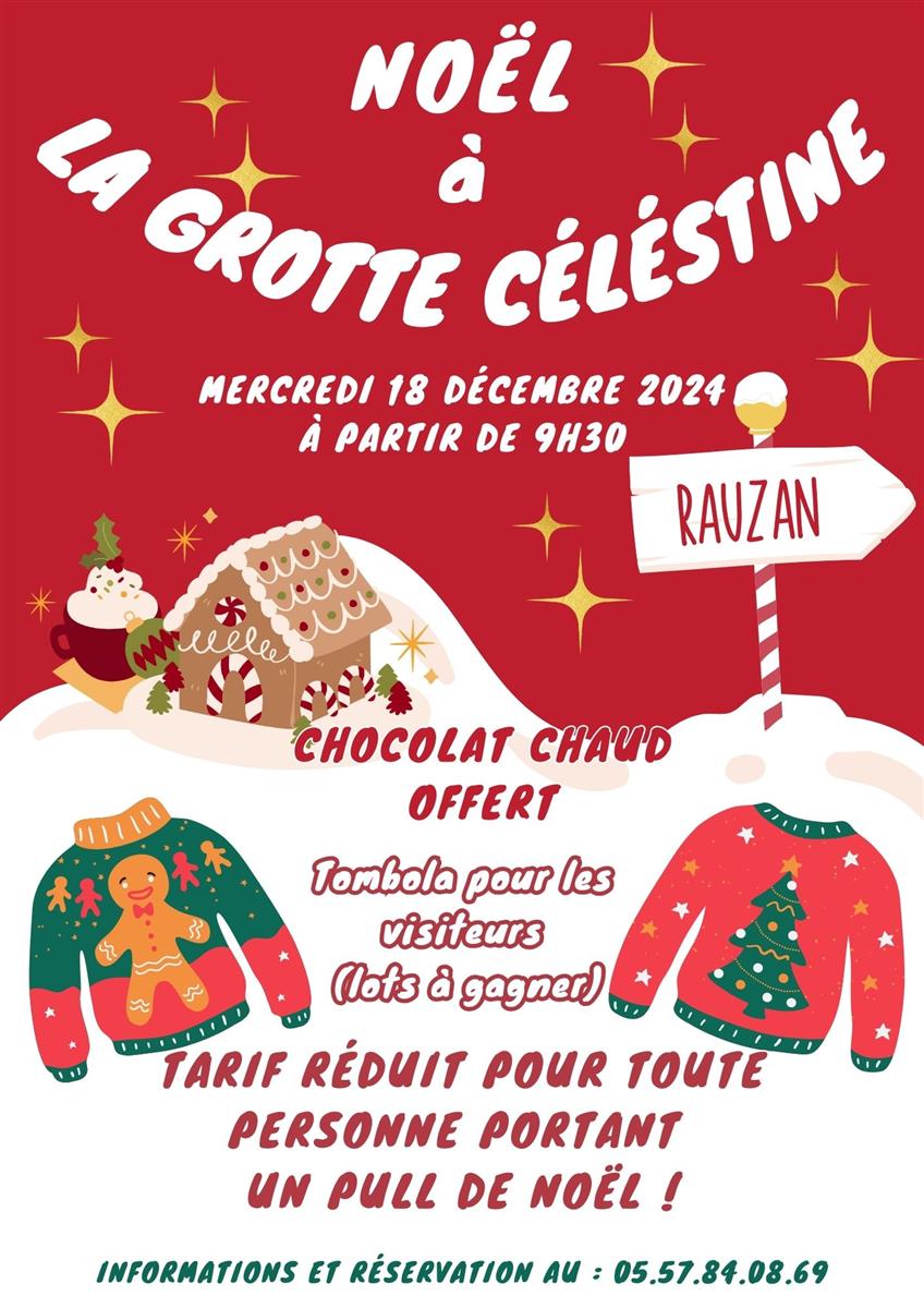 Noël à la grotte Célestine