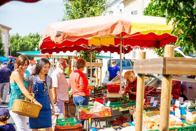 Marché de Langon le vendredi