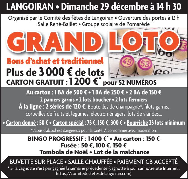 grand loto mixte 46 lots +jeux