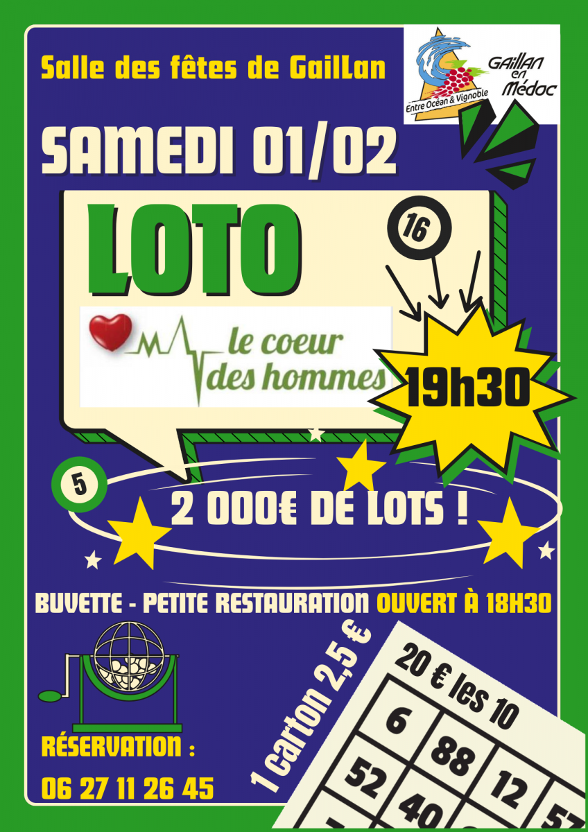 Loto du Coeur des Hommes